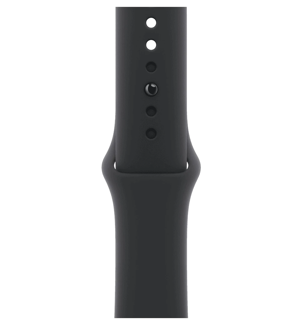 Apple Watch Series 11 GPS 42mm Space Gray Aluminium Case with Black Sport Band - S/M (MEQW4)
